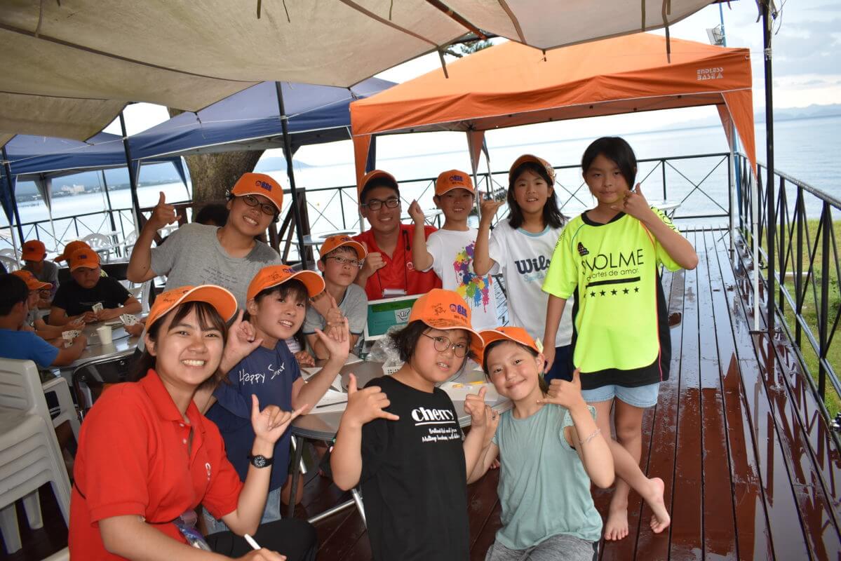 関西発 21年 小学生の夏休みに 第18回国際子供サマーキャンプ3泊4日 滋賀 琵琶湖の自然体験学習施設 Bscウォータースポーツセンター